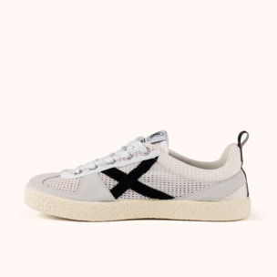 MUNICH VOLATA 105 Sneakers de Rejilla Transpirable Blancas y Grises
