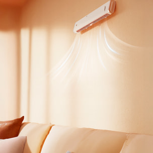 Ventilador de sobremesa, doble posicionamiento con 3 velocidades.