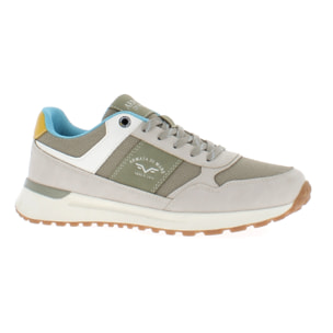 Armata di Mare Scarpe Uomo Sneakers Casual Stringate con Soletta Rimovibile in Memory Foam AMU S24L511 Khaki