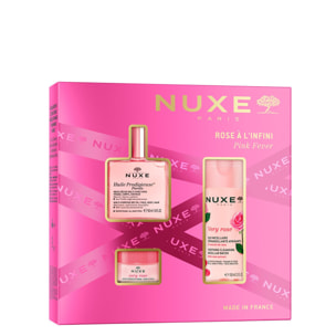 Huile Prodigieuse - Coffret Very Rose Eau Micellaire Apaisante 3-en-1 100 ml + 2 Produits