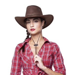SOMBRERO COWBOY MARRÓN AD