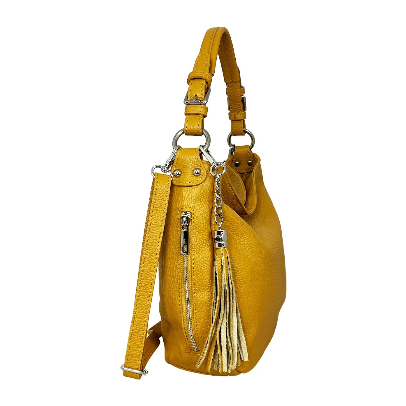 Bolso de hombro Cheval Firenze Annalisa Mostaza Amarilla