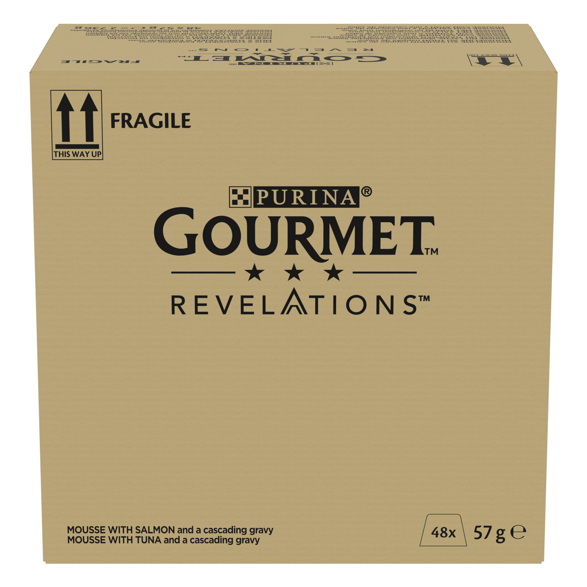GOURMET REVELATIONS Mousseline Thon Saumon 48x57g