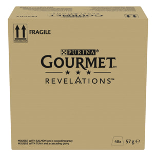 GOURMET REVELATIONS Mousseline Thon Saumon 48x57g