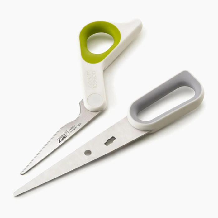 PowerGrip™ Ciseaux de cuisine avec prise de pouce intégrée, vert (10302)