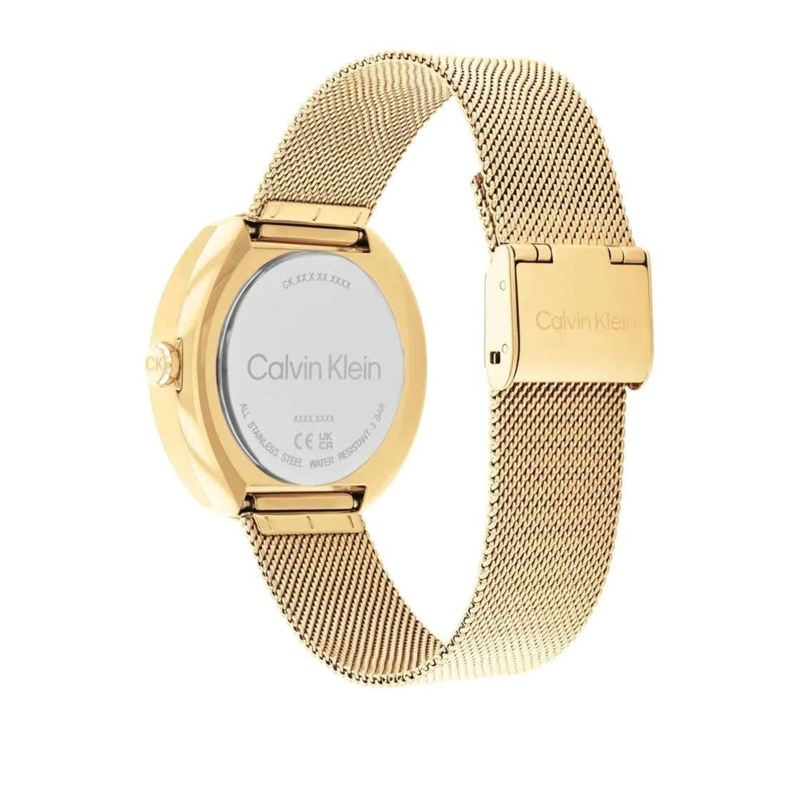 Reloj Calvin Klein 25200339 Mujer Analogico Cuarzo con Correa de Acero inoxidable