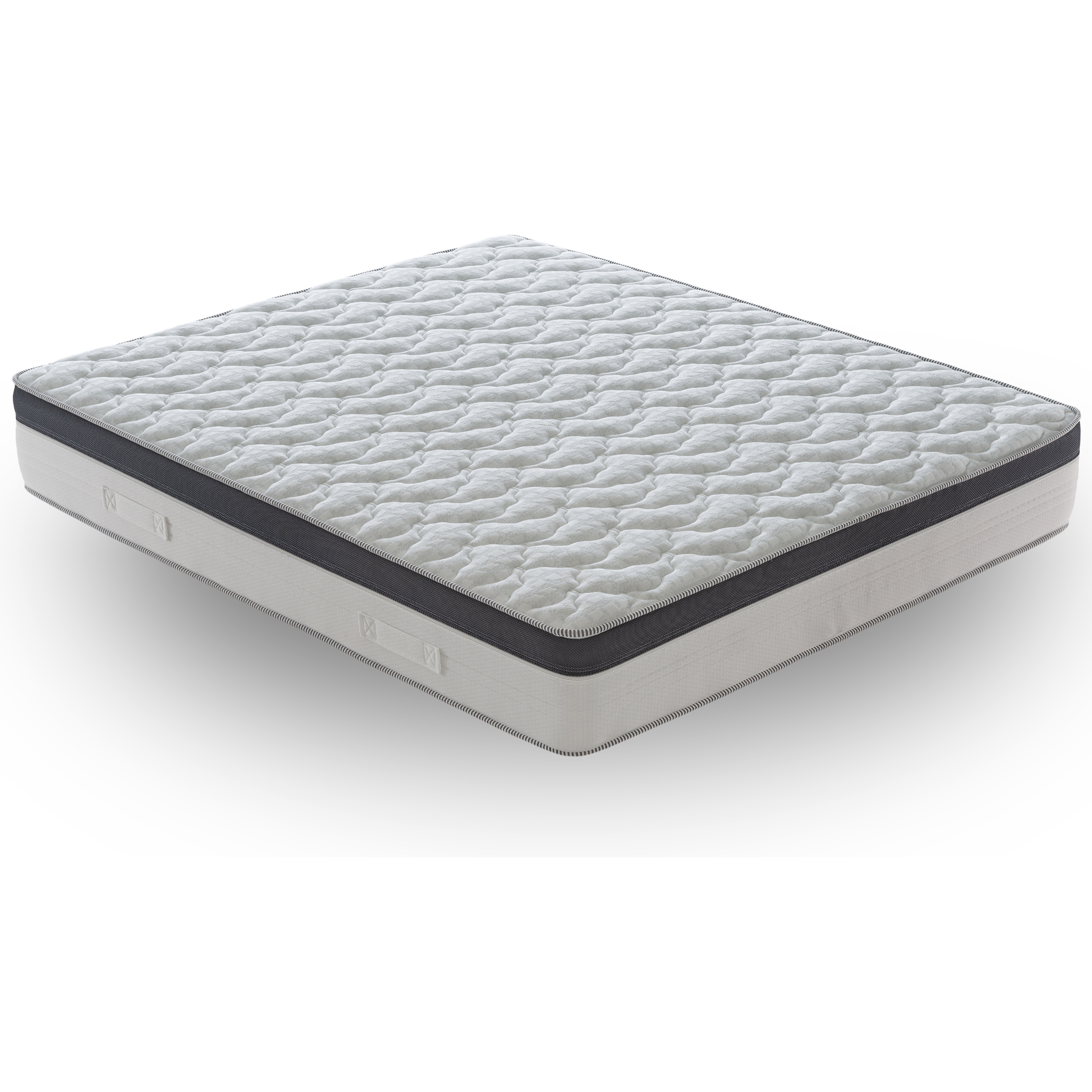 Materasso 160x190 800 molle insacchettate e Memory Foam - Alto 28 cm - 7 cm Memory Foam - 9 Zone di Comfort