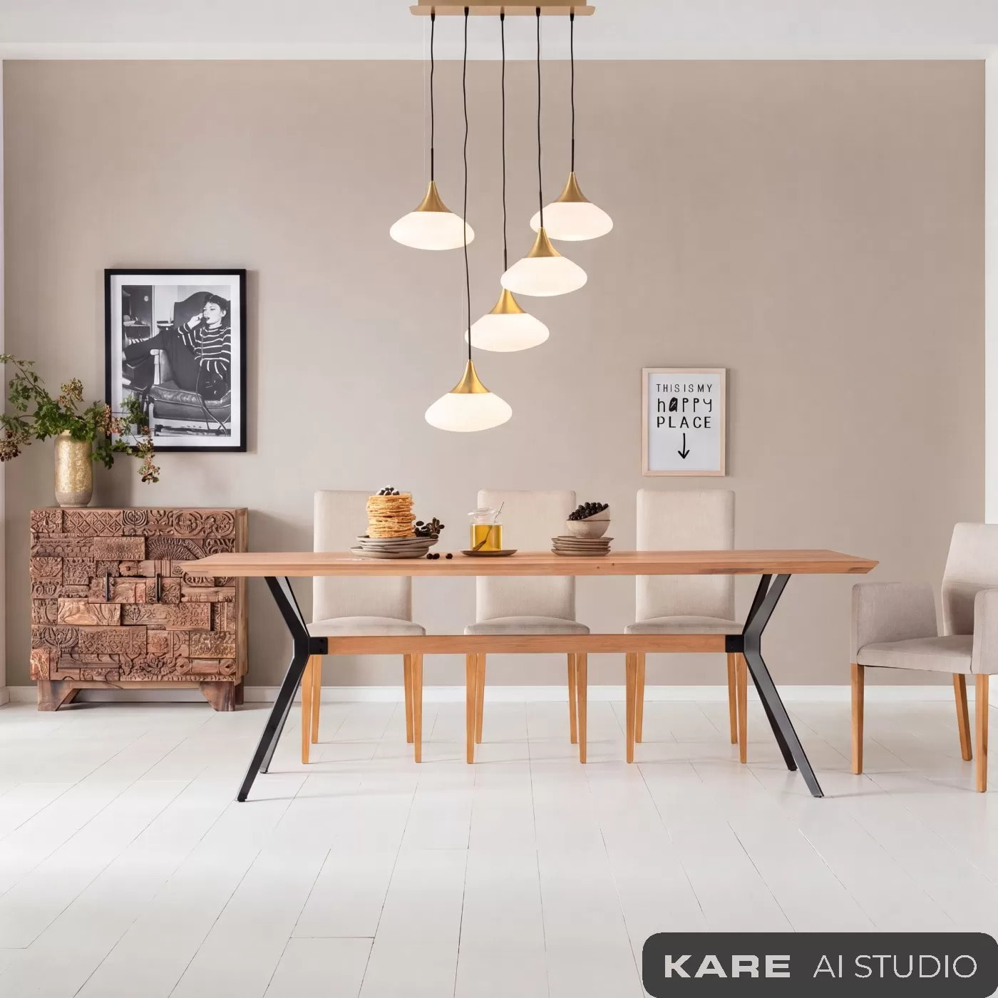Suspension Gocce 70cm Kare Design
