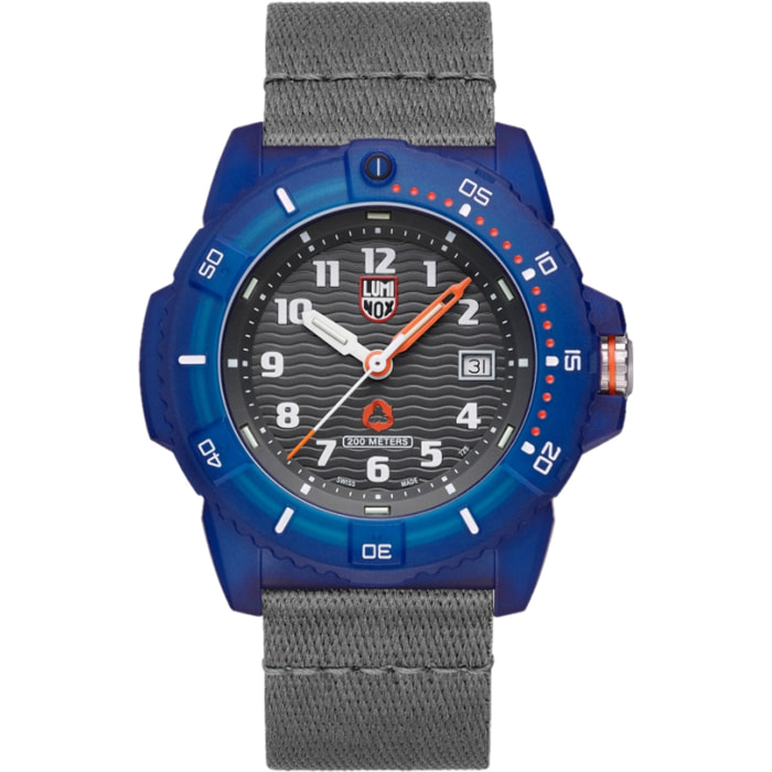 Reloj Luminox XS.8902.ECO Hombre Analogico Cuarzo con Correa de Nailon