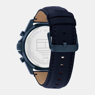 Reloj Tommy Hilfiger 1710655 Hombre Analogico Cuarzo con Correa de Cuero