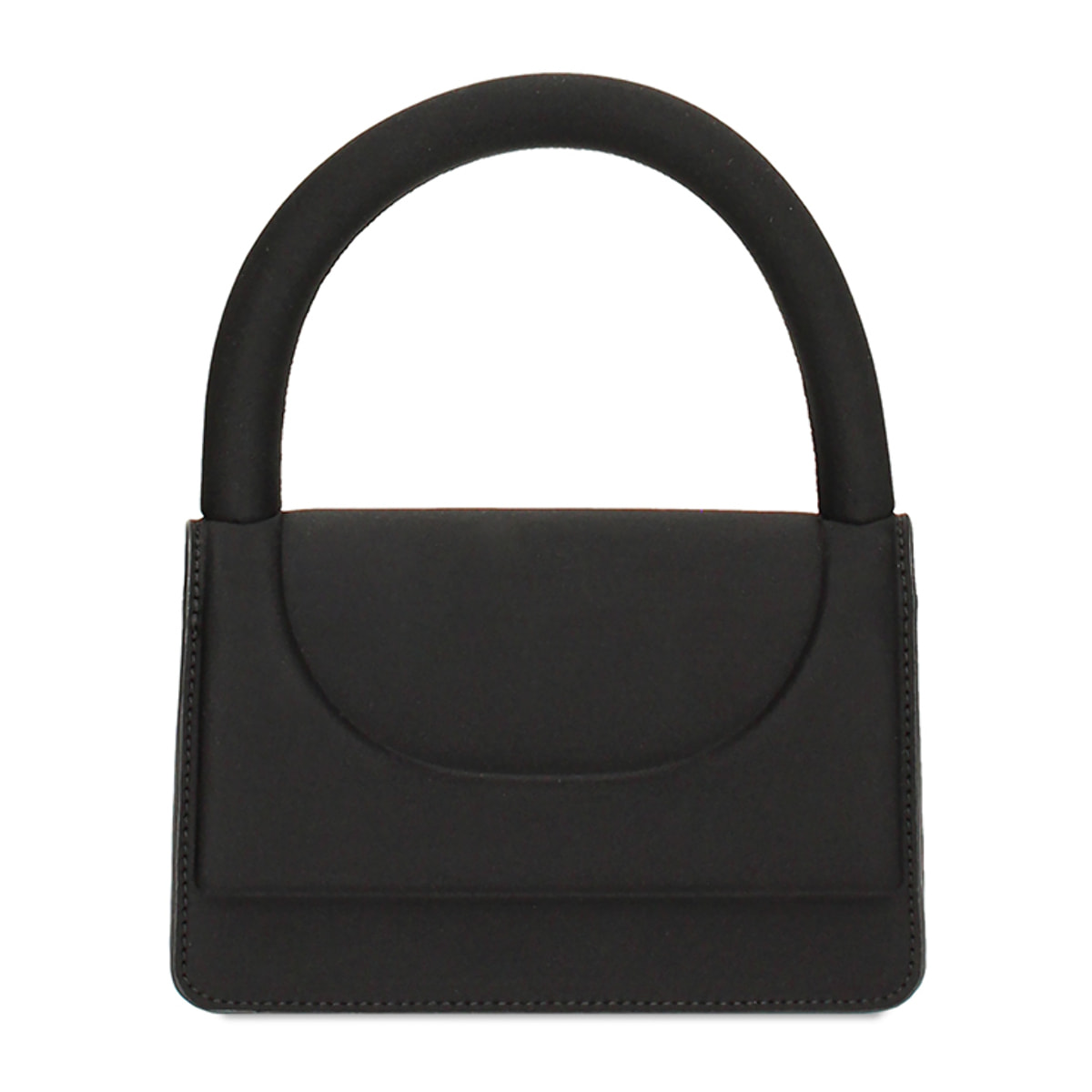 Minibag nera in tessuto