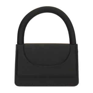 Minibag nera in tessuto