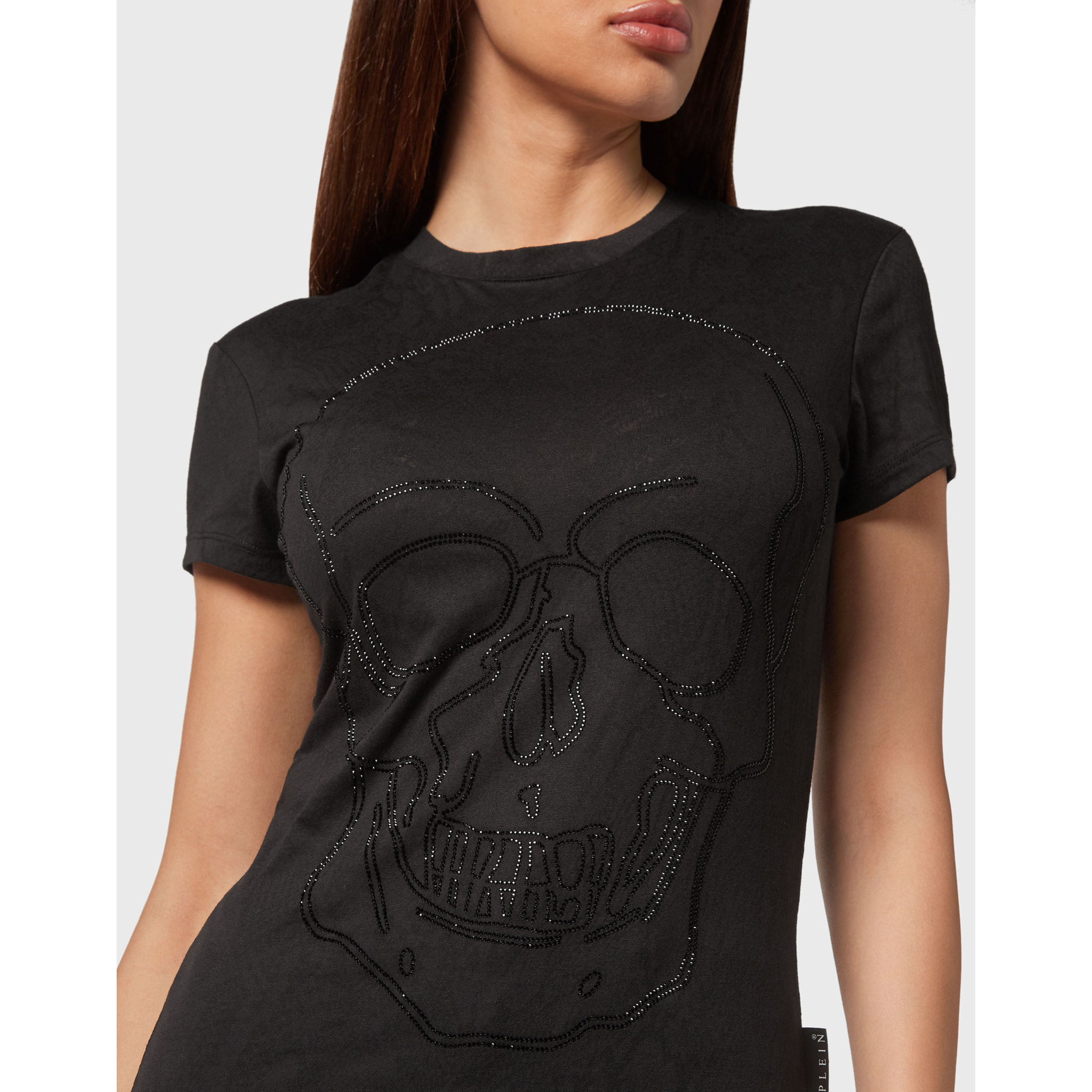 PHILIPP PLEIN Camiseta Cuello Redondo SKULL