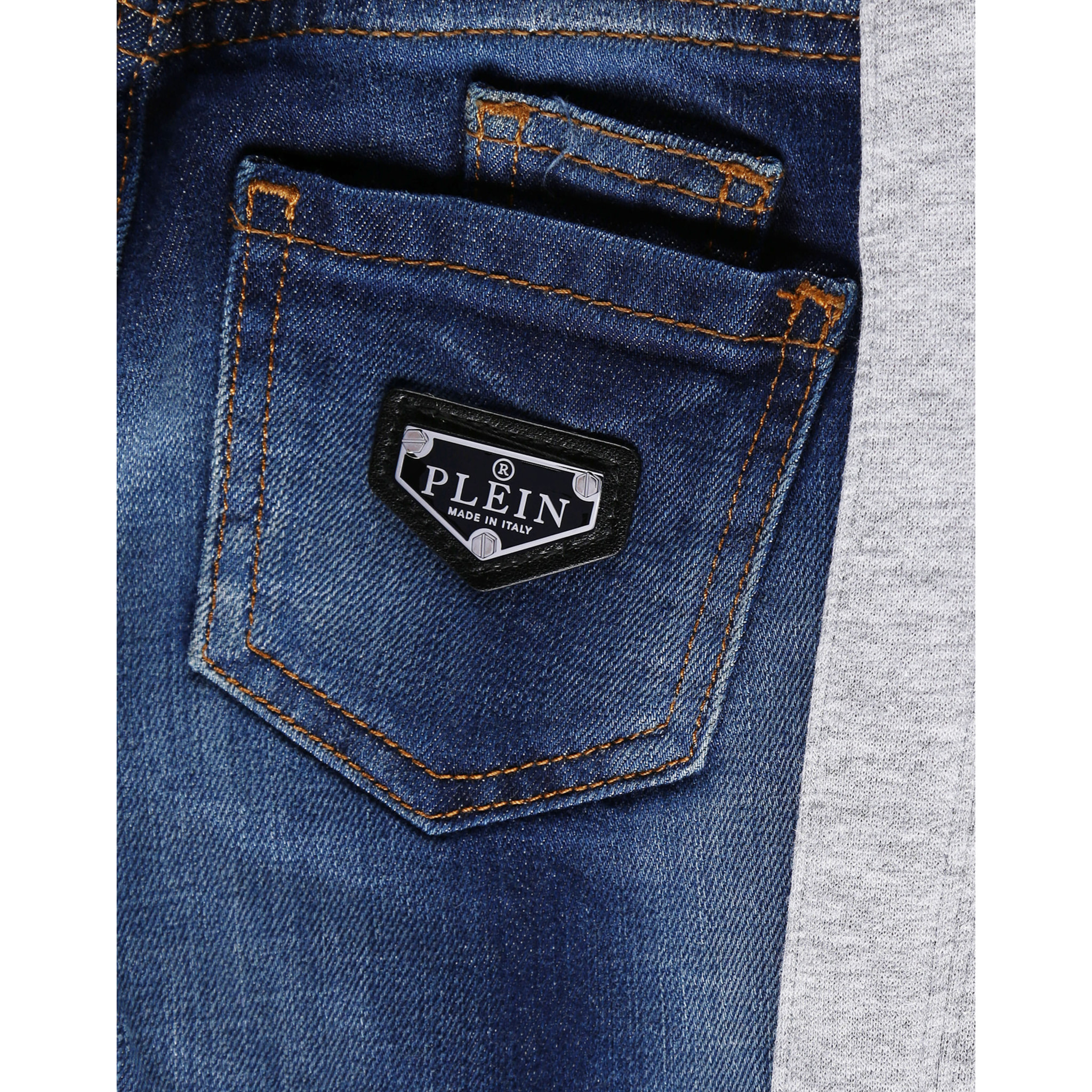 PHILIPP PLEIN Denim Trousers ICONIC PLEIN