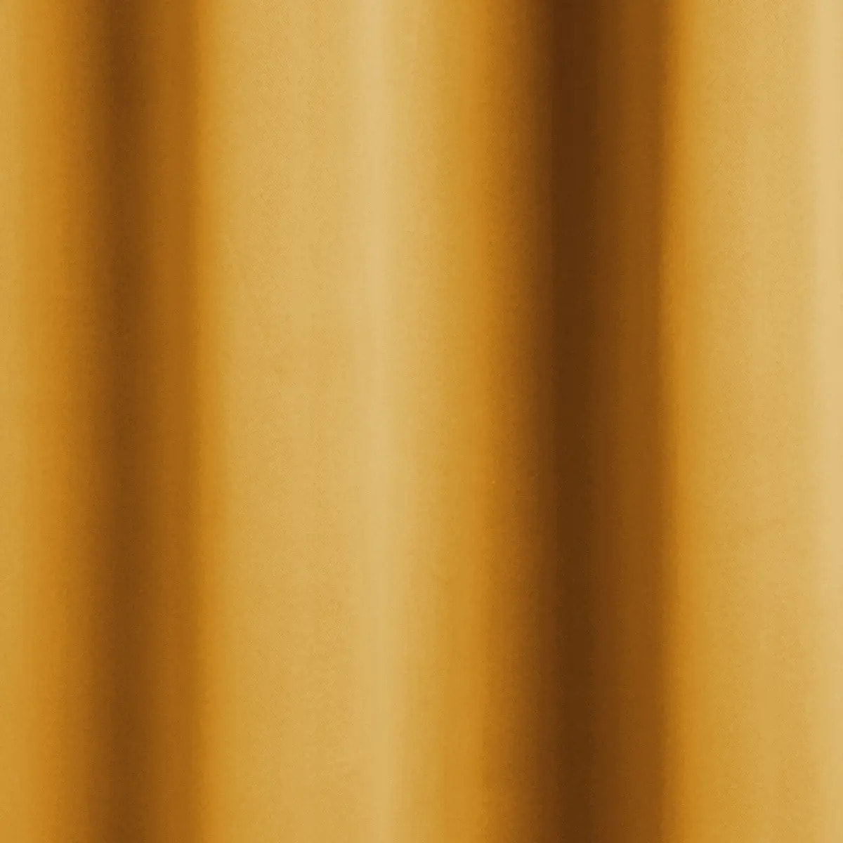 Lot de 2 rideaux occultants jaune moutarde 135x240cm