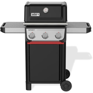 Barbecue gaz WEBER Spirit E-310 black 3 brûleurs sur chariot 52x45 cm
