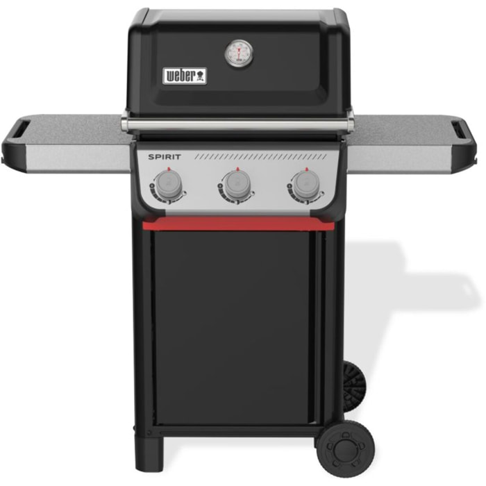 Barbecue gaz WEBER Spirit E-310 black 3 brûleurs sur chariot 52x45 cm