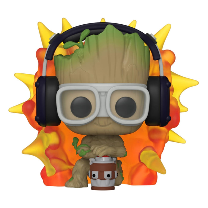 I Am Groot Pop! Vinile Figura Groot W/ Detonator 9 Cm Funko