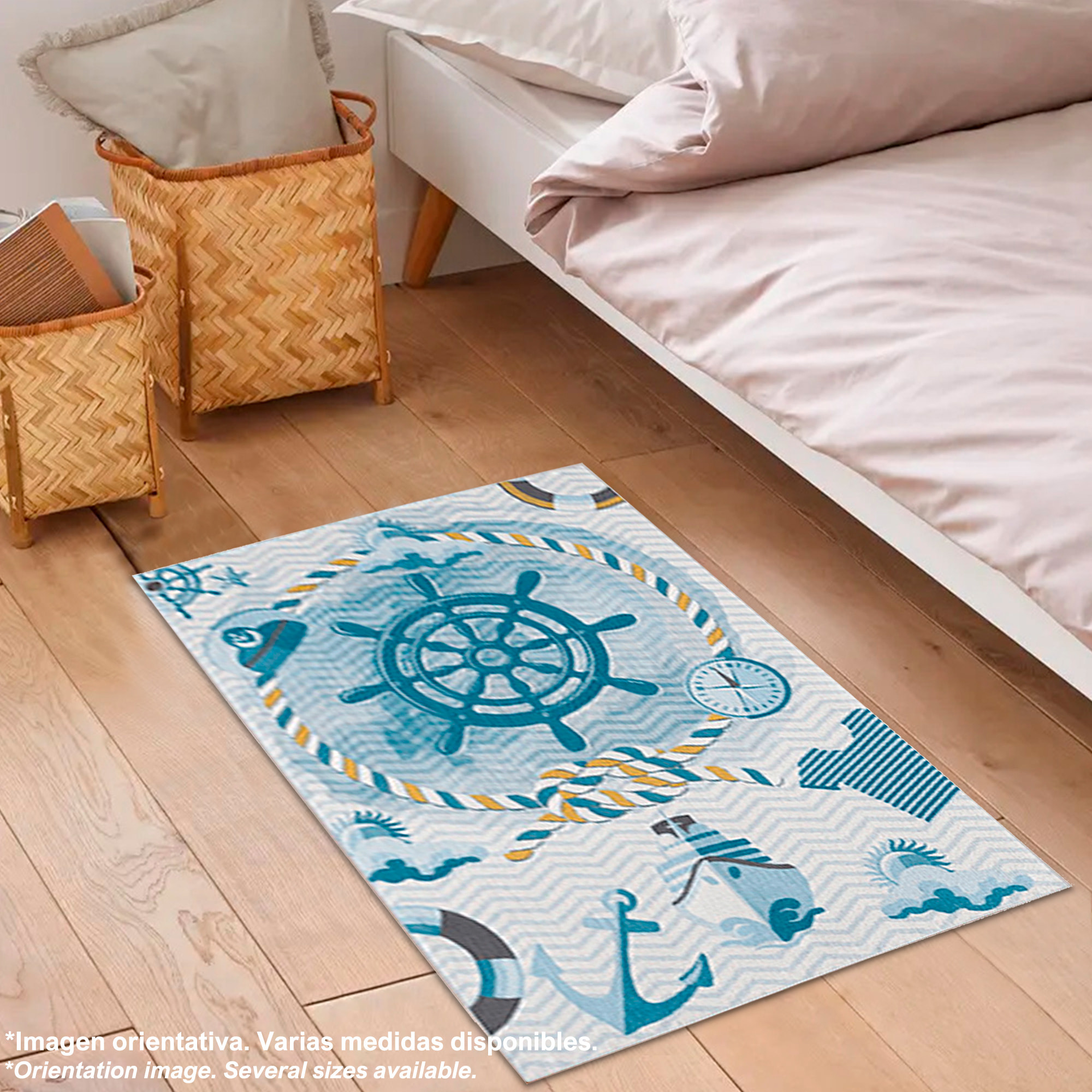 Alfombra infantil de Poliester estampada 180 x 280cm