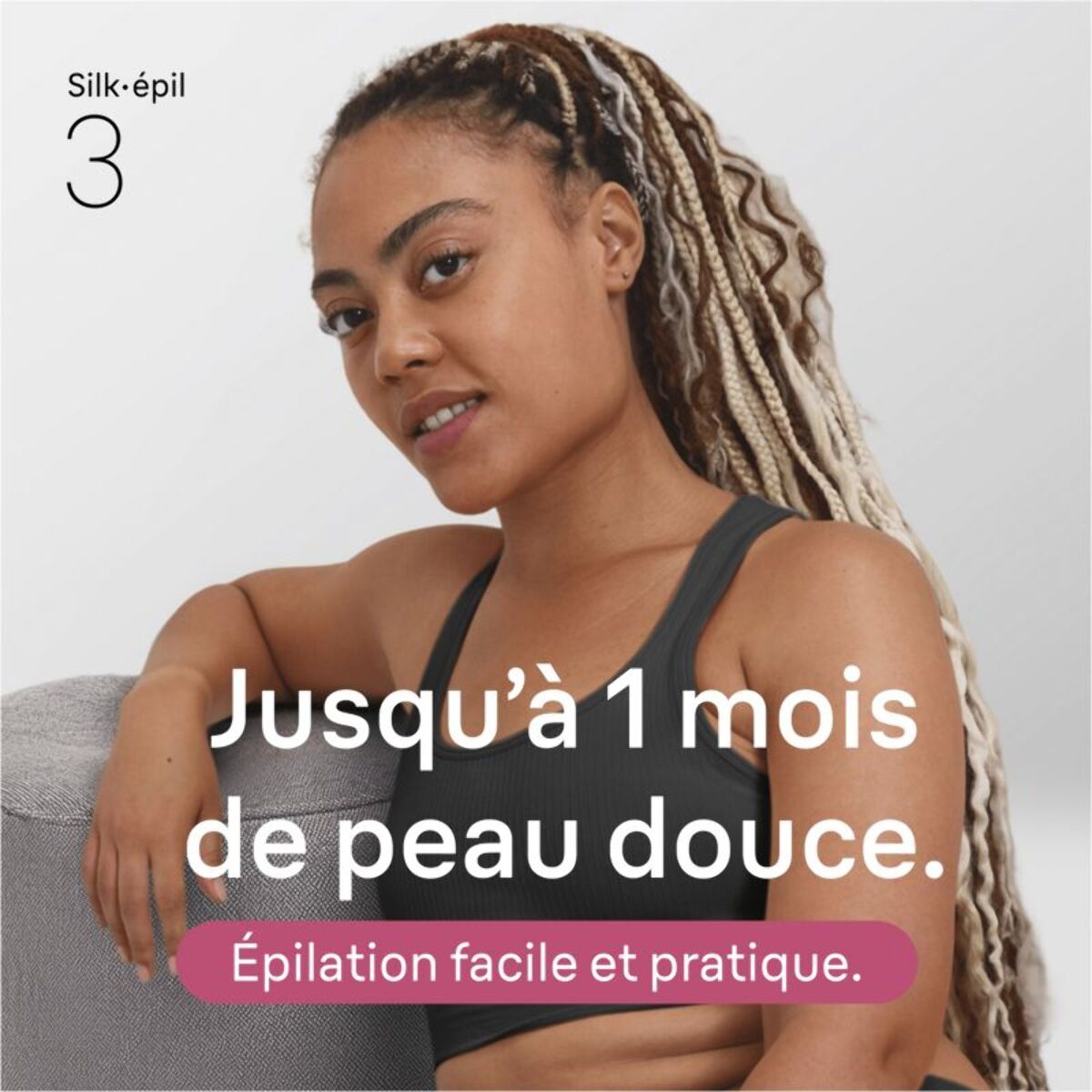 Epilateur électrique BRAUN Silk-épil SE3 3-202