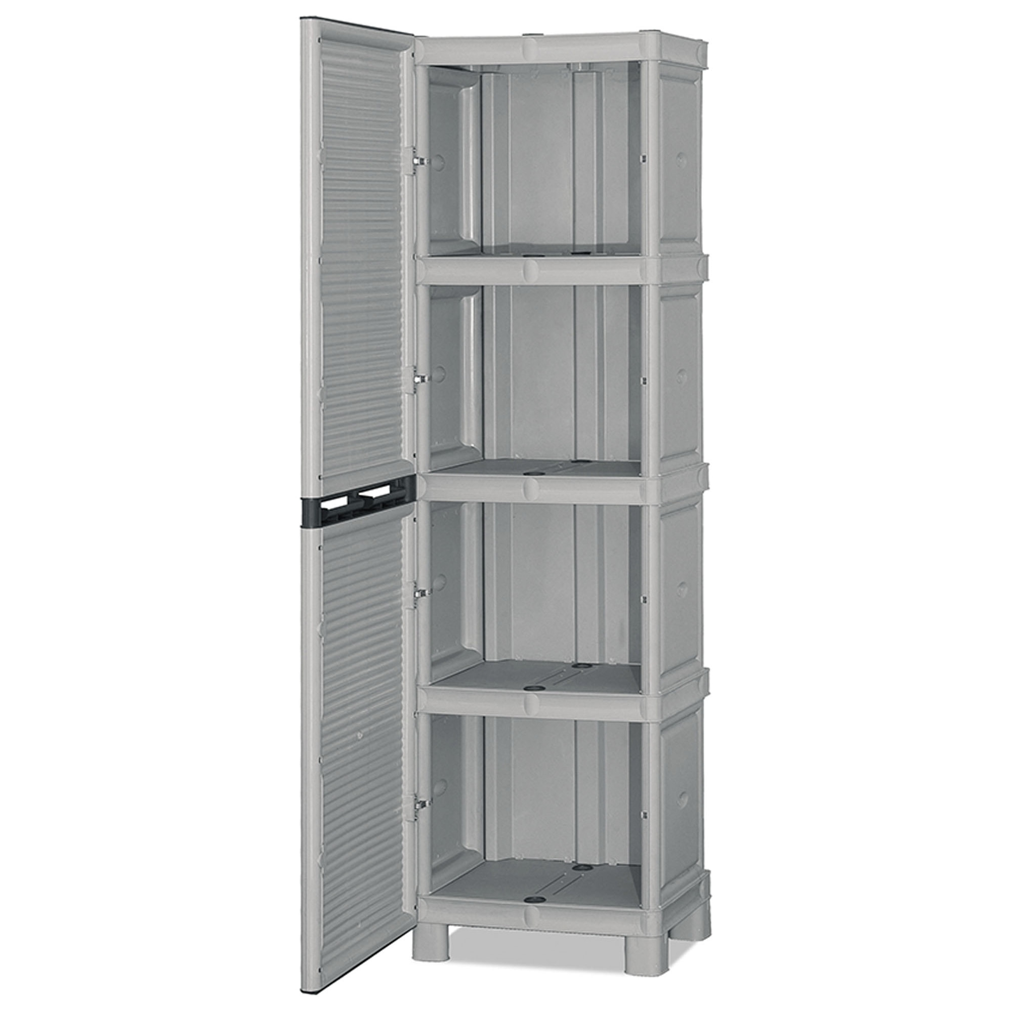 Armario para ropa en polipropileno, l 500 x p 390 x h 1720 mm
