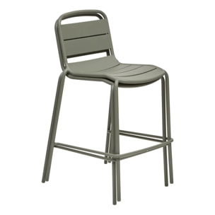 Chaise haute de jardin Alegoria empilable vert laurier