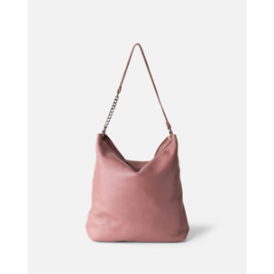 Bolso de hombro BIBA New Orange de piel