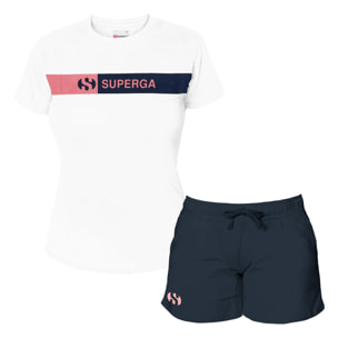Completo Donna SUPERGA Cotone Jersey Manica Corta