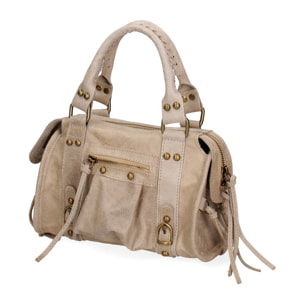 Borsa a spalla da donna - Modello Erisia - Vera pelle - 25.0 x 15.0 x 10.0 cm