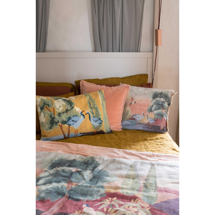 Coussin uni Fara