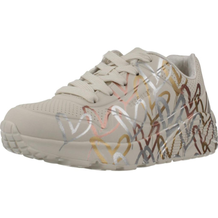 Zapatillas Niña Uno Lite - Metallic Beis