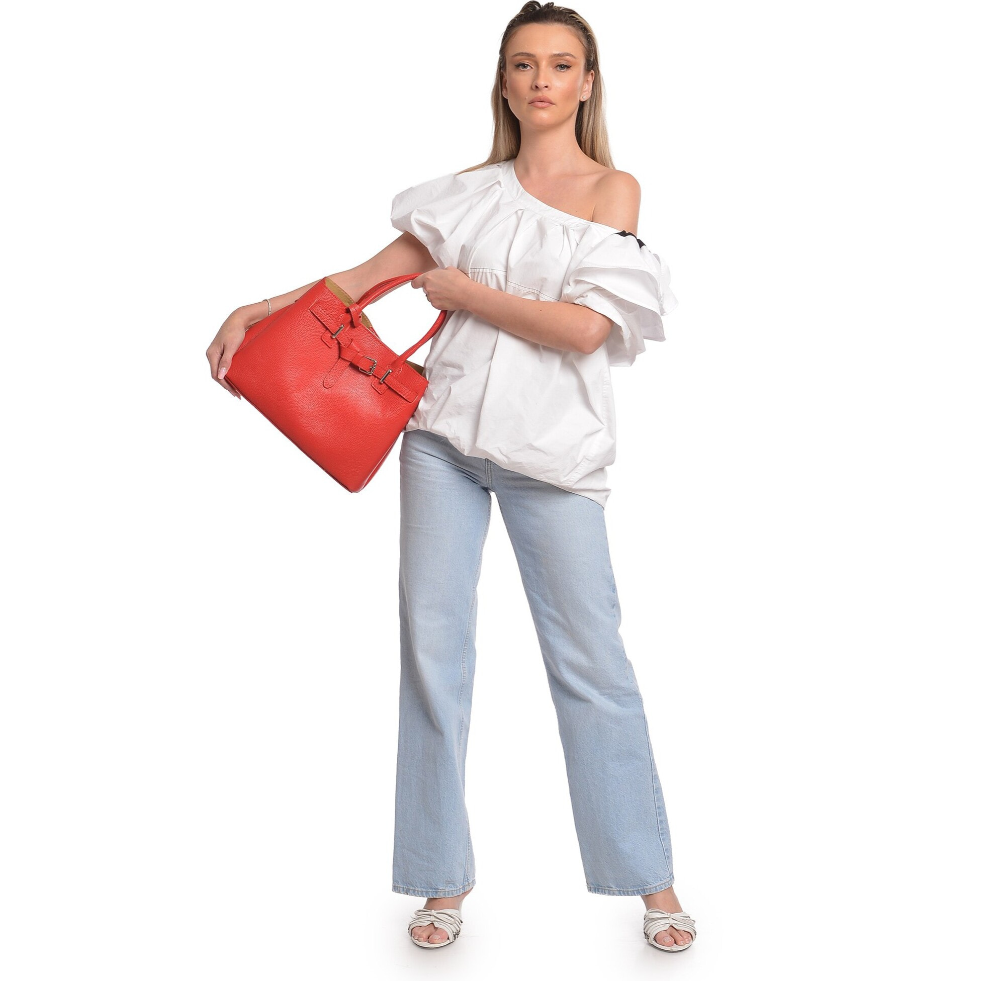 Borsa a mano Anna Luchini Rosso