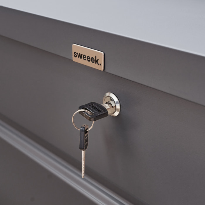 Coffre de jardin métal 285L DALLAS