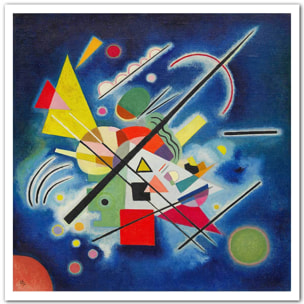 Poster Bleu de Ciel - Wassily Kandinsky Affiche seule