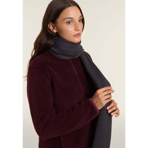 Sciarpa in maglia a coste con logo FREDDY