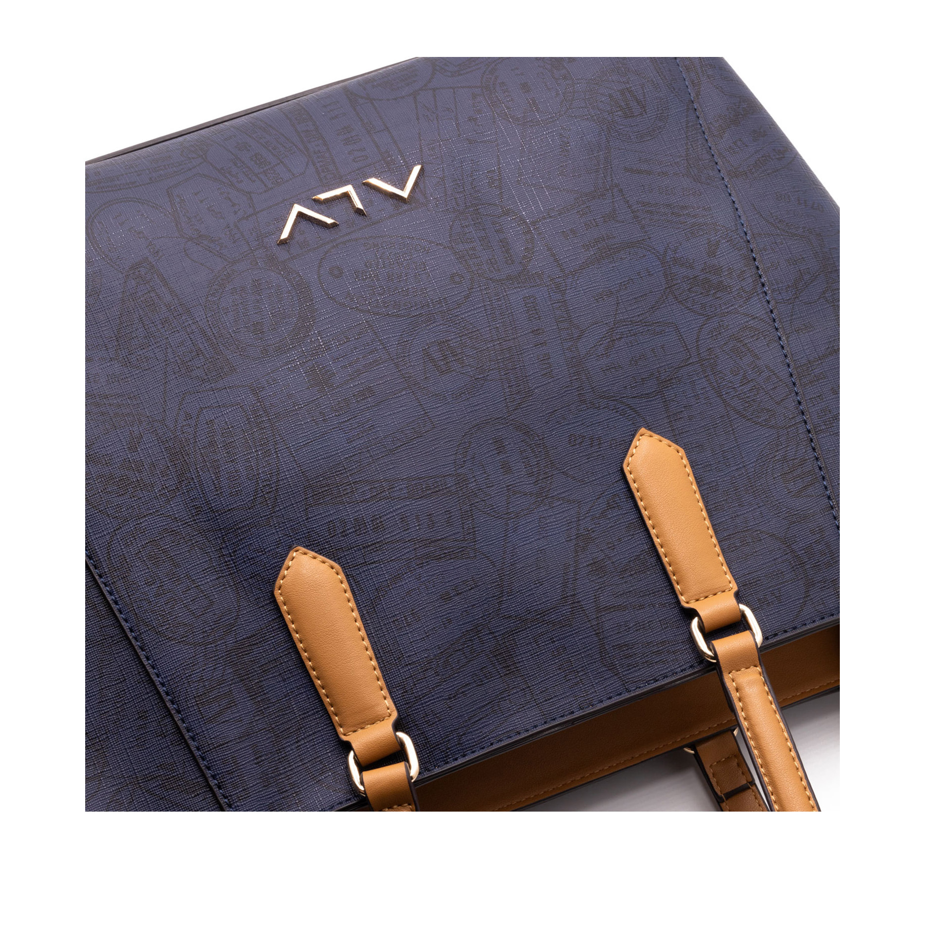 Borsa a spalla  da donna Poliuretano Prodotto alla Moda 44x16x28 cm
