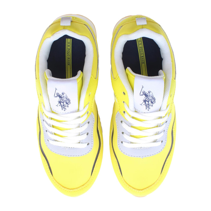 Sneakers U.S. Polo Assn Yellow-Dark Blue