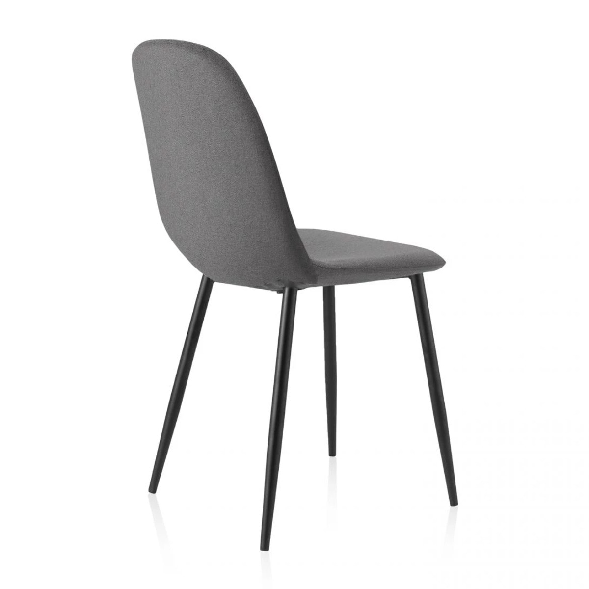 Pack 4 sillas de comedor Hall Gris