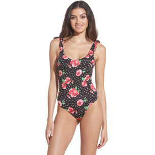 Costume mare donna intero double face idris Noidinotte