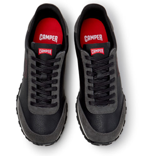 Zapatillas - CAMPER Drift Walk - Negro - Piel lisa
