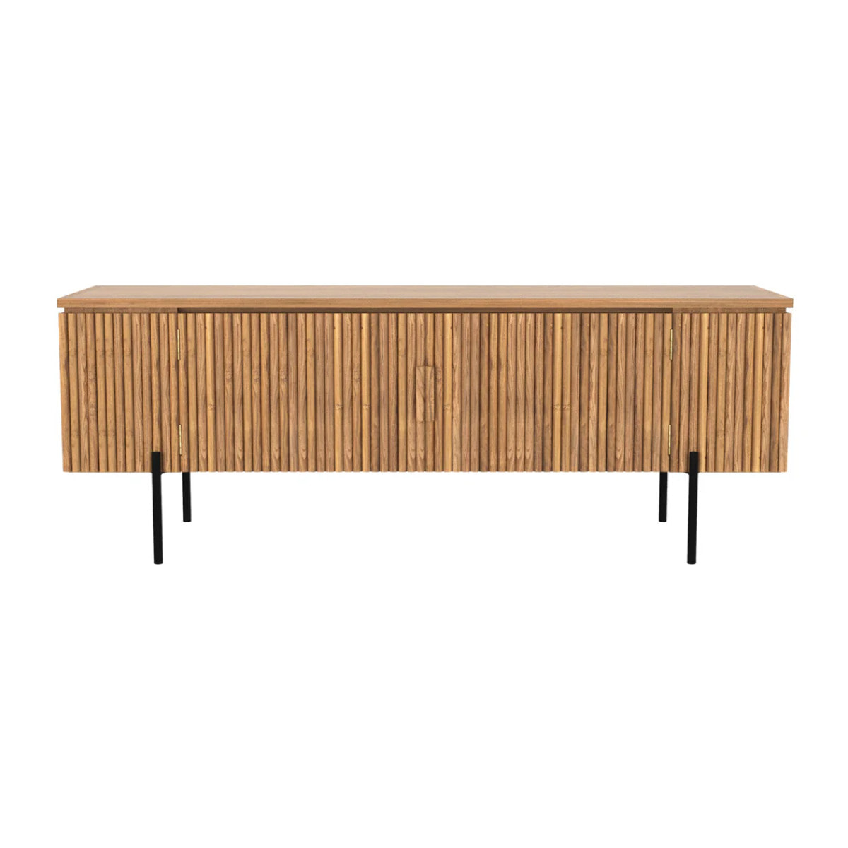 Meuble TV en bois de teck 160 cm - Gordes