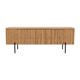 Meuble TV en bois de teck 160 cm - Gordes