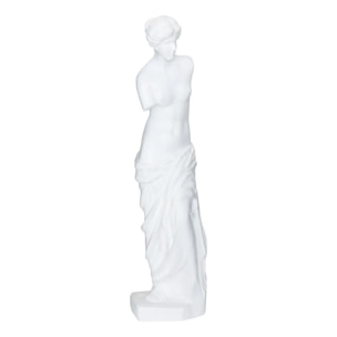 Statue Venus Isa 26x21,5x98cm blanc