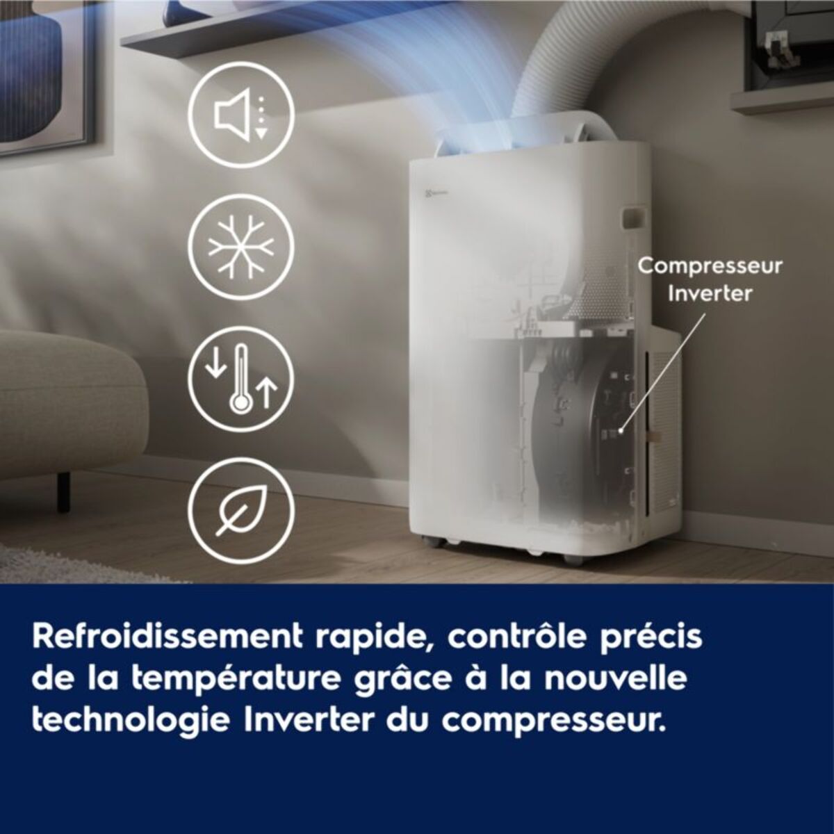 Climatiseur ELECTROLUX ECU7678CSW