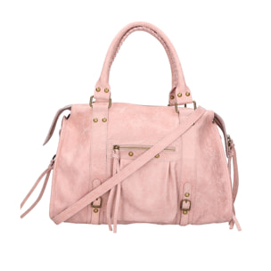 Borsa a spalla da donna - Modello Elara - Vera pelle - 41.0 x 28.0 x 13.0 cm