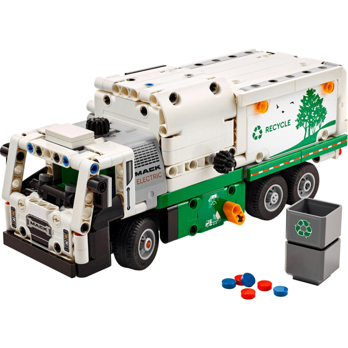 LEGO TECHNIC 42167 - CAMION DELLA SPAZZATURA MACK LR ELECTRIC