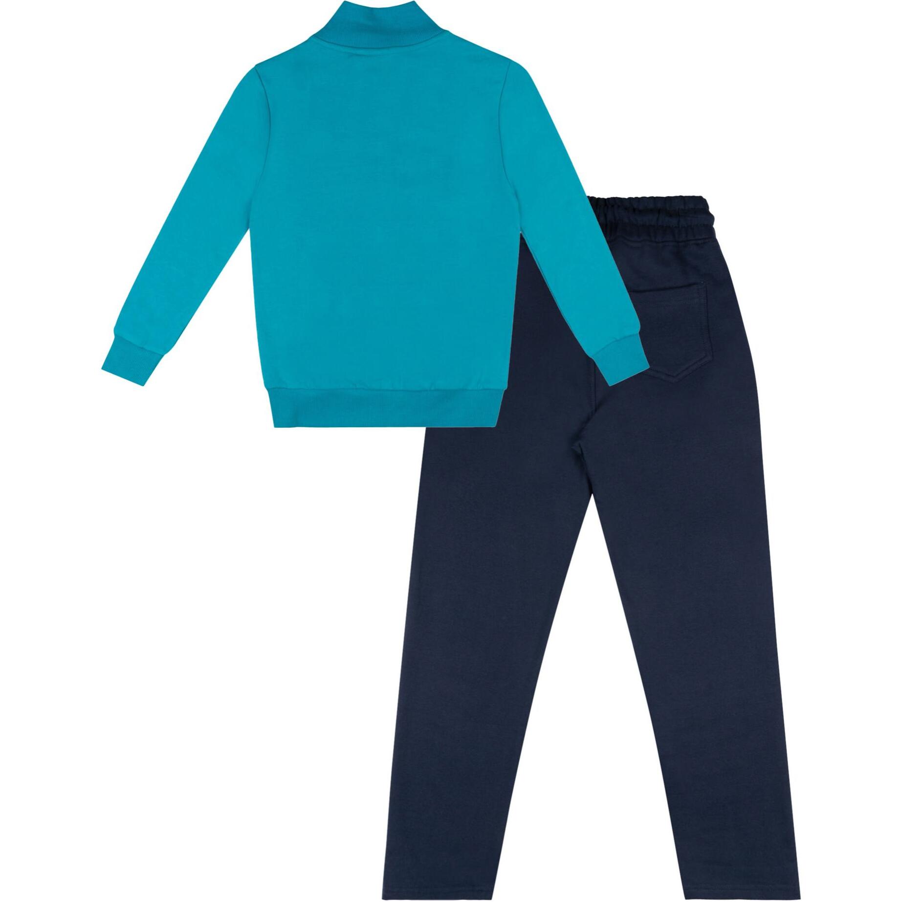 Chándal de invierno infantil con cuello y cremallera 'Italia'