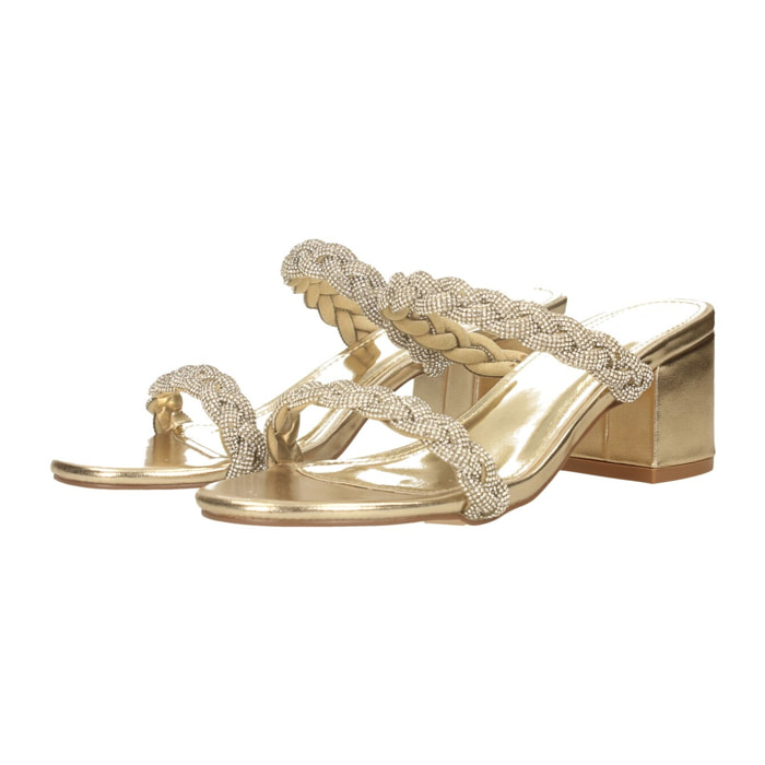 Sandali Donna Tata Italia Dorato