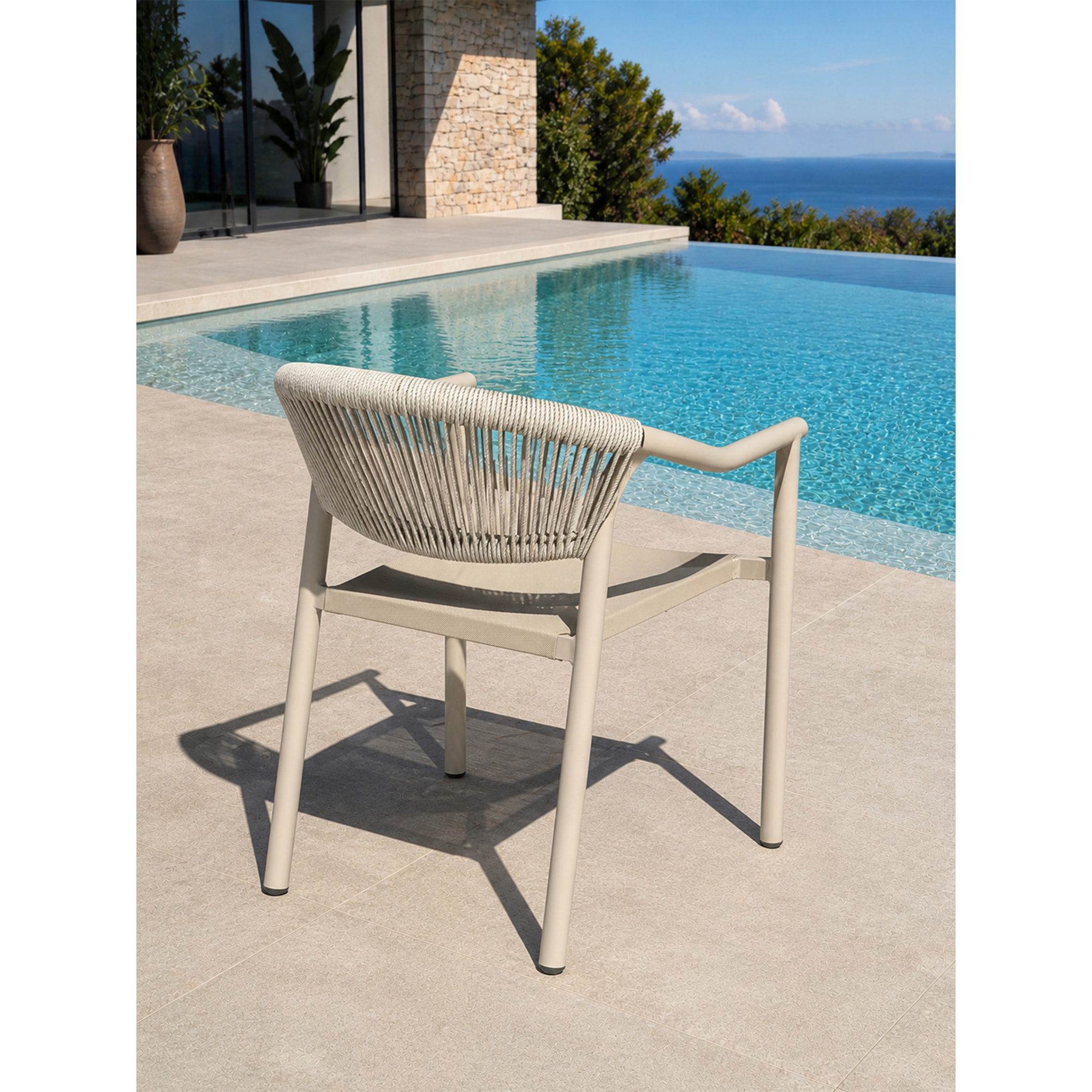 SUMBA - Lot de 2 fauteuils de jardin