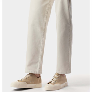 Superga - Sneakers Uomo Donna Beige - 2432 WORKS LOW CUT COTTON CANVAS
